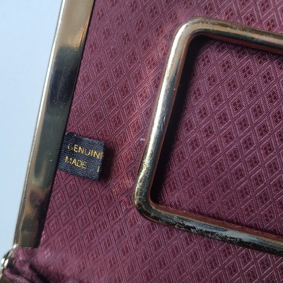 Vintage Leather Clutch (or storage box) - Picture 5 of 6